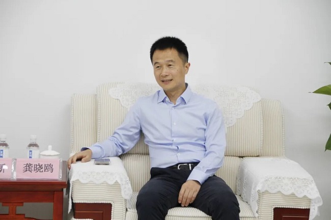 湖南省委統戰部副部長、省工商聯黨組書記胡建新一行蒞臨瑞方人力考察指導 第3張